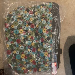 floral thirty one storage tote